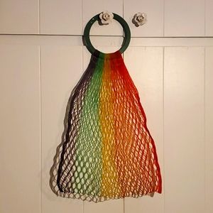 Vintage Rainbow Market Sac